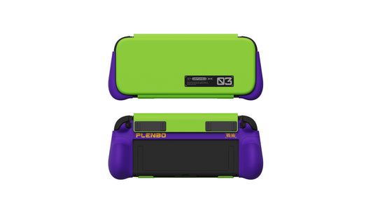 FoldeX Switch 2 Dockable Grip Case with Flip Cover | Anti-Cramp