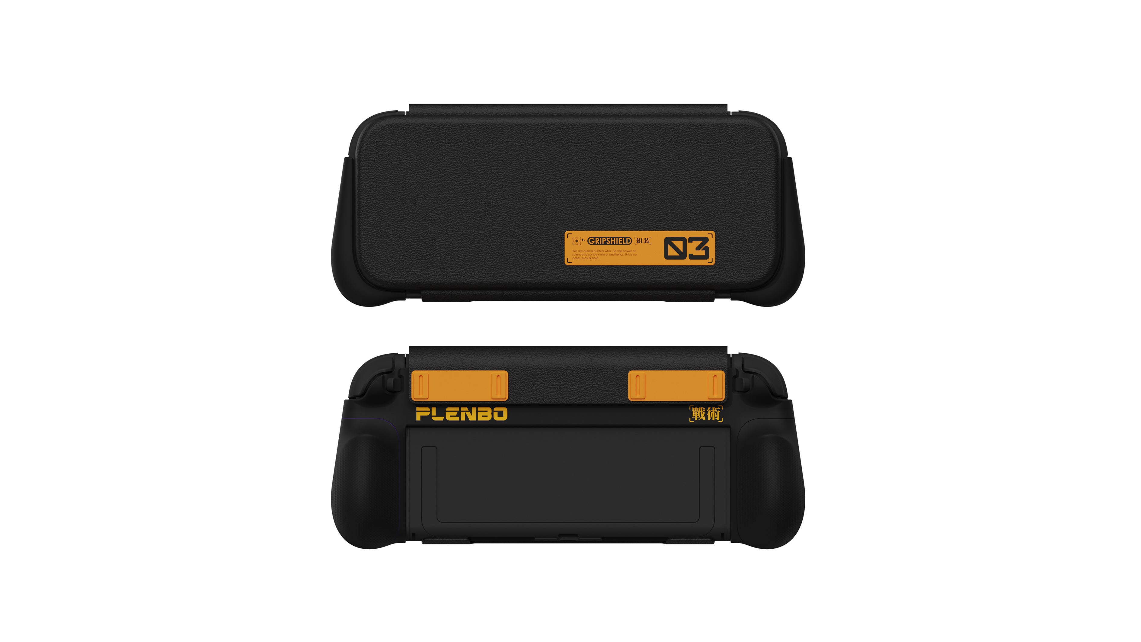 FoldeX Switch 2 Dockable Grip Case with Flip Cover | Anti-Cramp